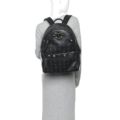 Visetos Studded Medium Dual Stark Backpack Black