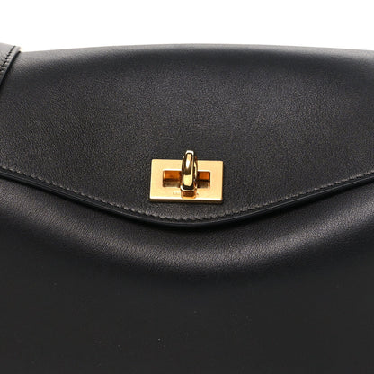 Smooth Calfskin Medium Le 7 Shoulder Bag Black