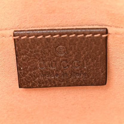 GG Supreme Monogram Web Mini Ophidia Shoulder Bag Brown