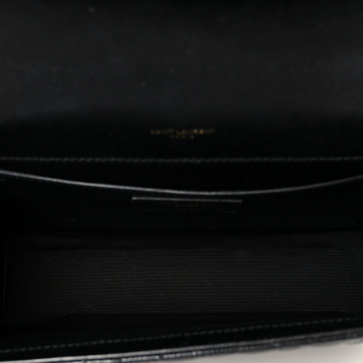 Grain De Poudre Textured Mixed Matelasse Triquilt Medium Monogram Satchel Black