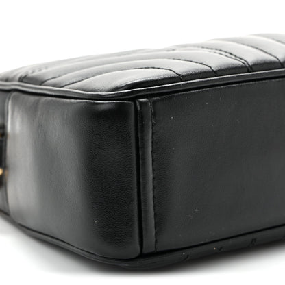 Soft Calfskin Diagramme Crossbody Bag Black