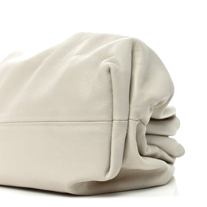 Smooth Butter Calf The Pouch Oversized Clutch Plaster