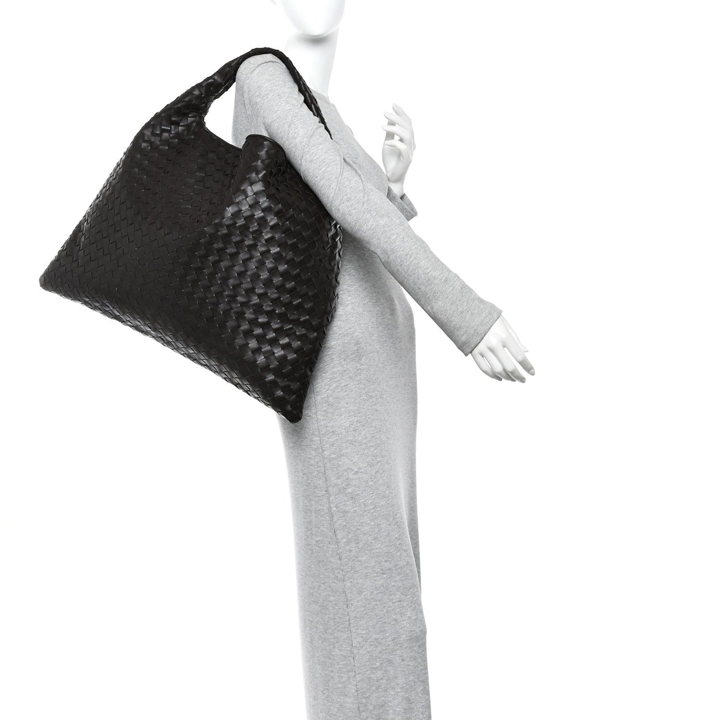 Calfskin Intrecciato Large Hop Fondant