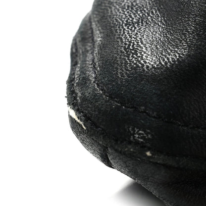 Nappa Pocket Satchel Black