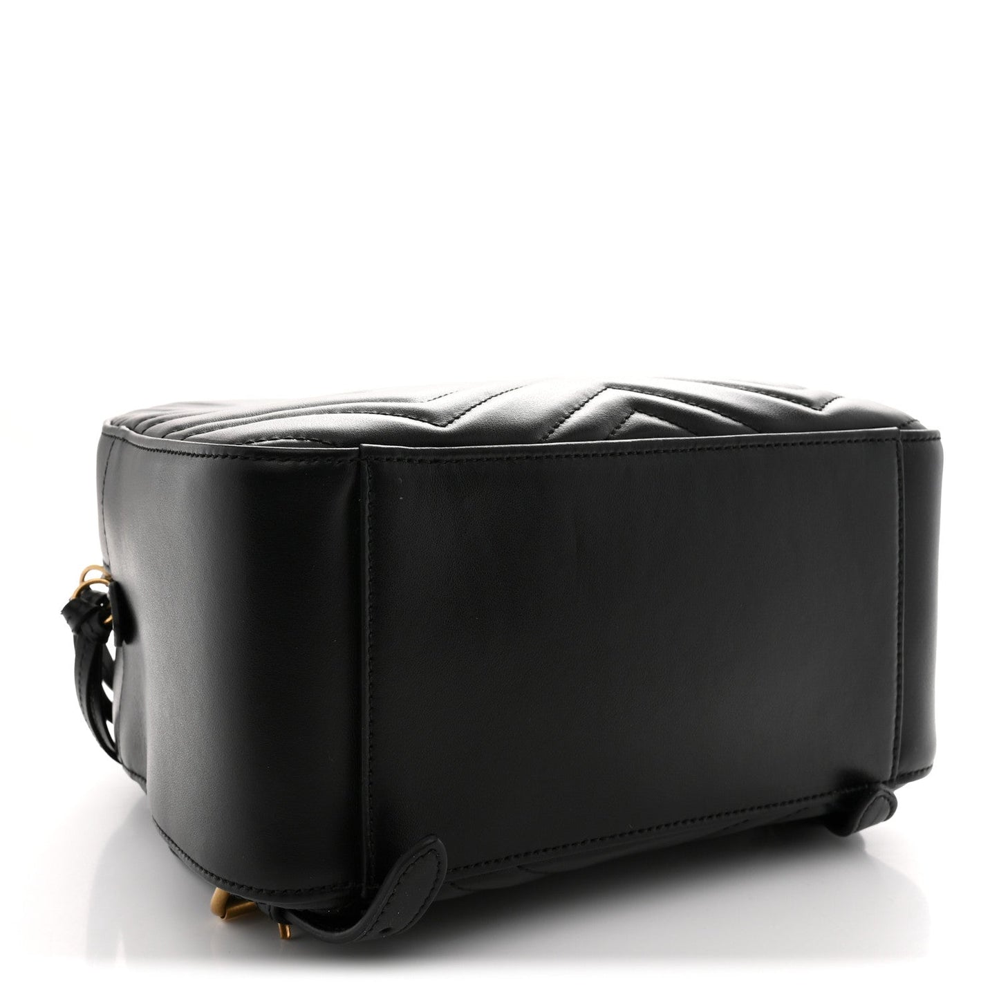 Calfskin Matelasse GG Marmont Dome Backpack Black