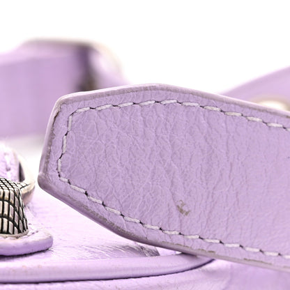 Agneau Arena Le Cagole Shoulder Bag XS Lilac