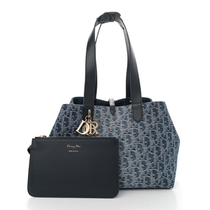 Denim Jacquard Oblique Medium Toujours Blue