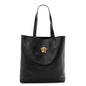 Smooth Calfskin La Medusa Tote Bag Black