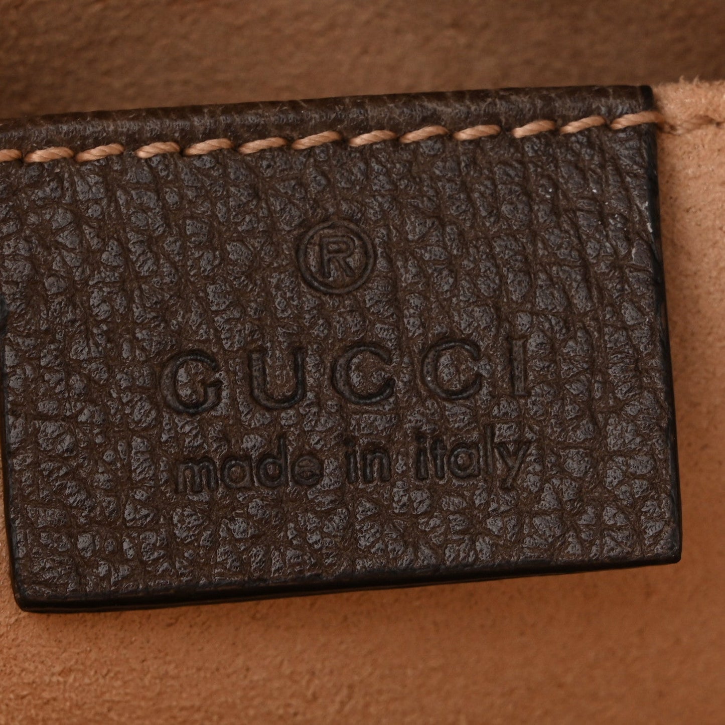 GG Supreme Monogram Web Small Ophidia Belt Bag 95 38 Dark Brown
