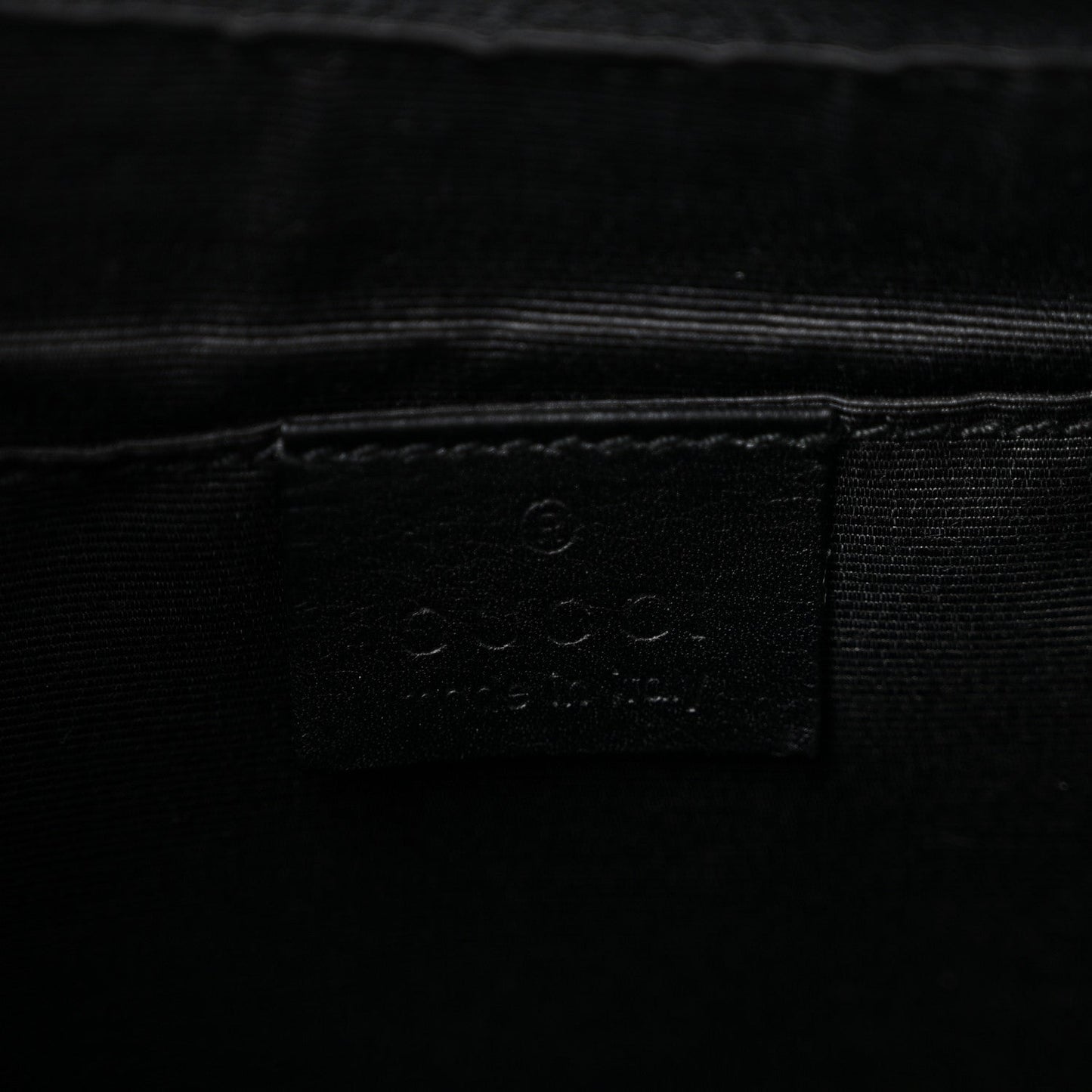 Monogram Pochette Black