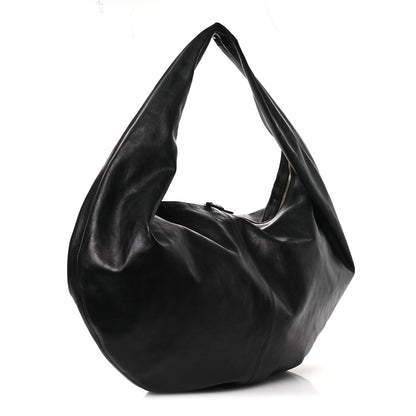 Vintage Calfskin Extra Large Olivia Hobo Black
