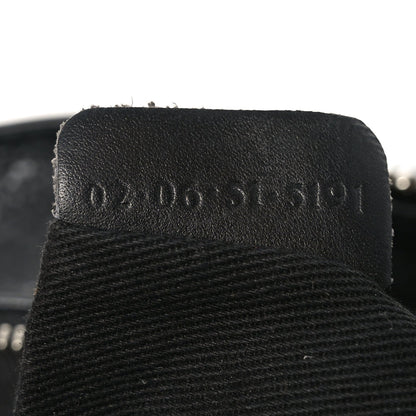 Calfskin Medium Paddington Satchel Black