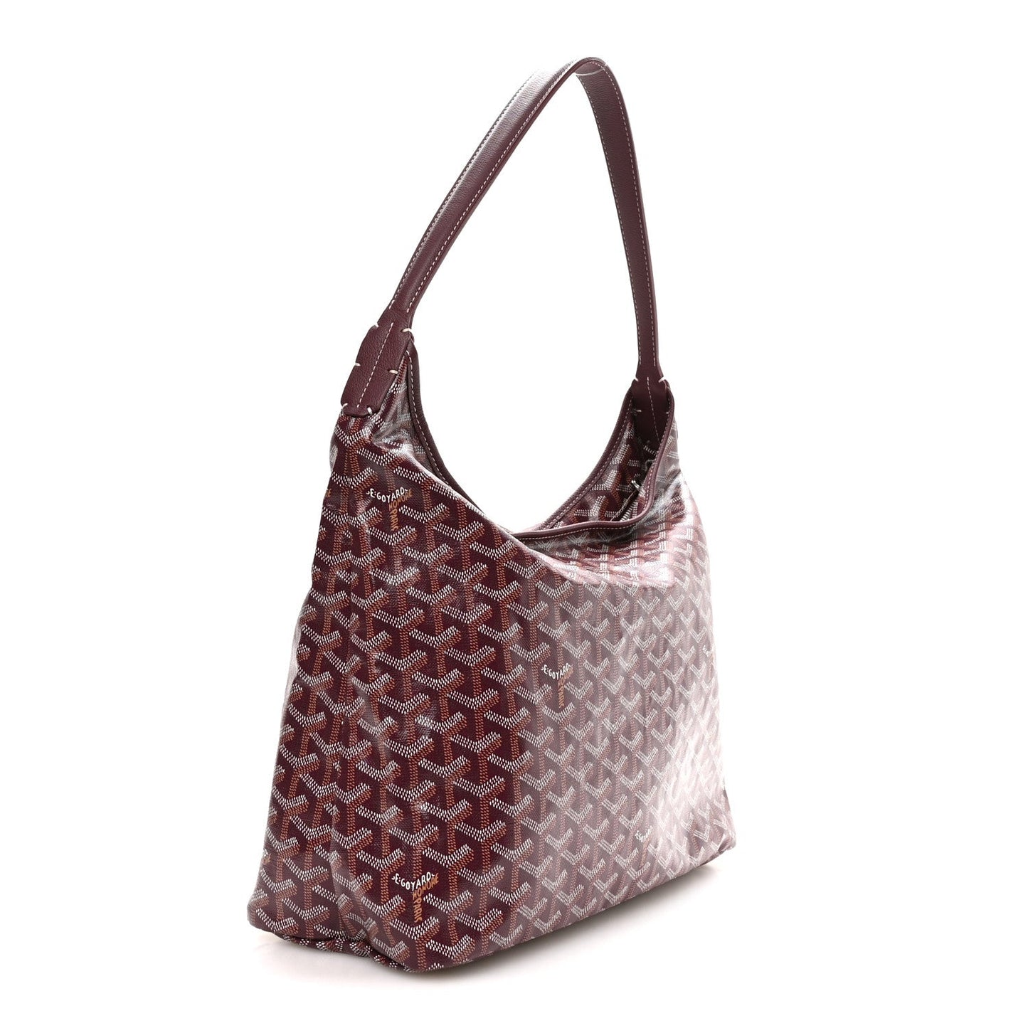 Goyardine Boheme Hobo Burgundy