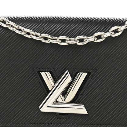 Epi Twist Chain Wallet Black