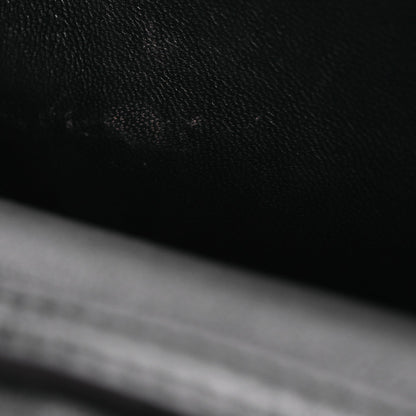 Calfskin Small Nile Bracelet Minaudiere Bag Black