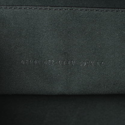 Vitello King FF Lines Embossed Baguette Soft Trunk Black