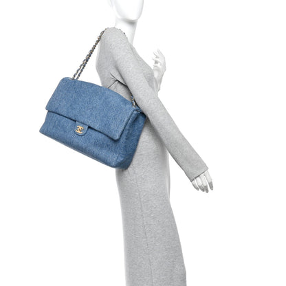 Denim Souplissimo Maxi Flap Blue