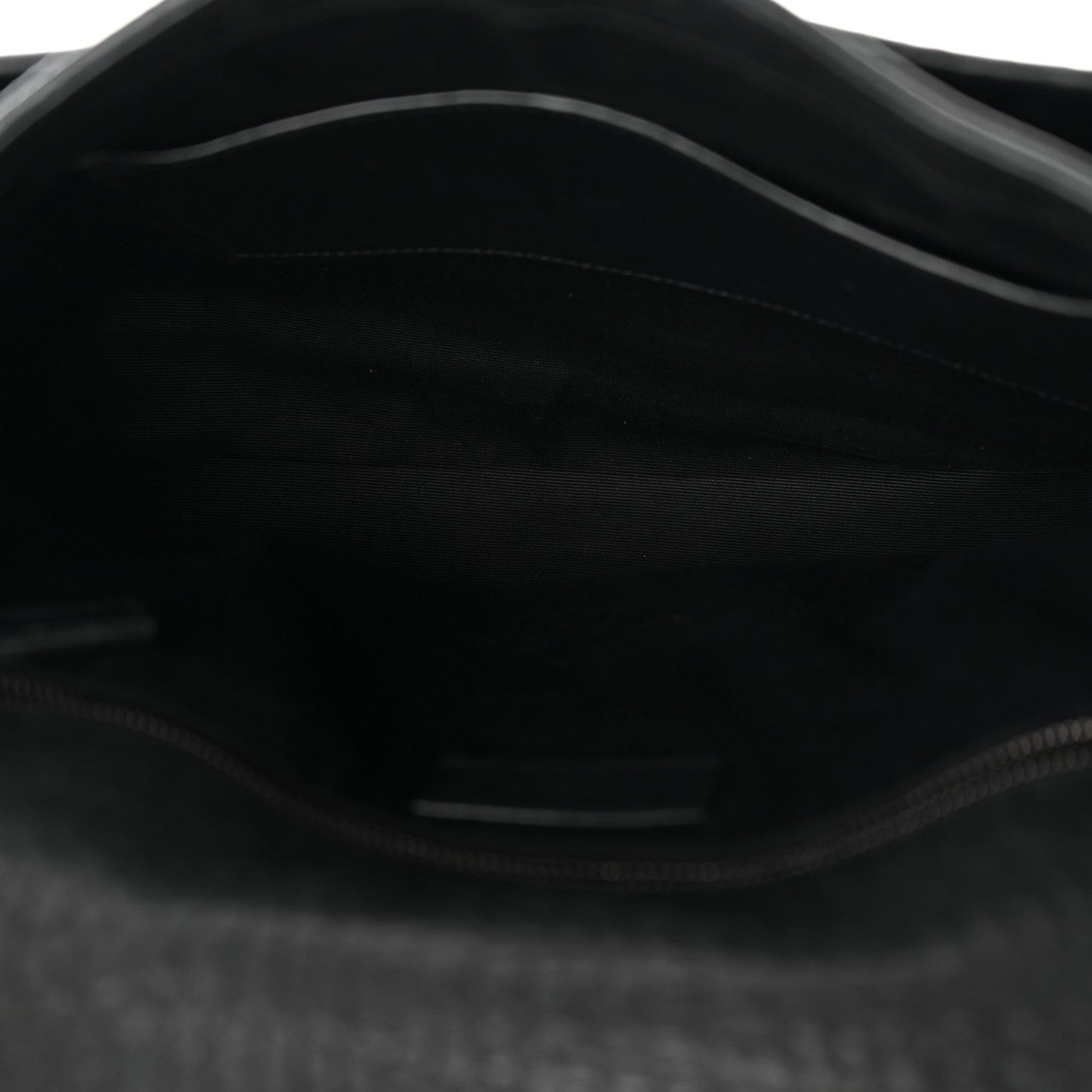 Grained Lambskin Monogram Large Niki Chain Satchel Black