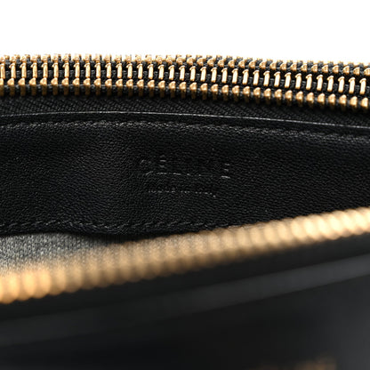 Lambskin Small Trio Crossbody Bag Black