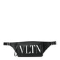Calfskin VLTN Belt Bag Black White