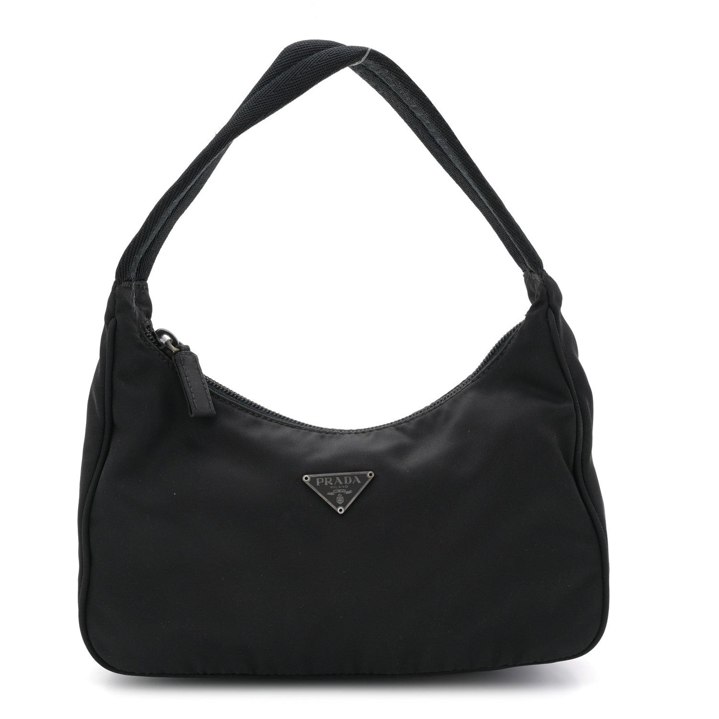 Tessuto Nylon Sport Mini Shoulder Bag Black