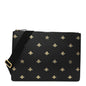 Grained Calfskin Bee Star Messenger Black