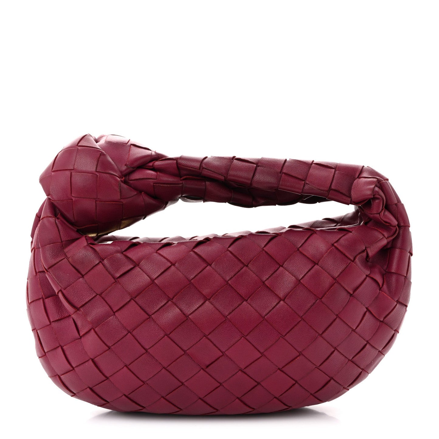 Nappa Intrecciato Mini Jodie Cinnabar