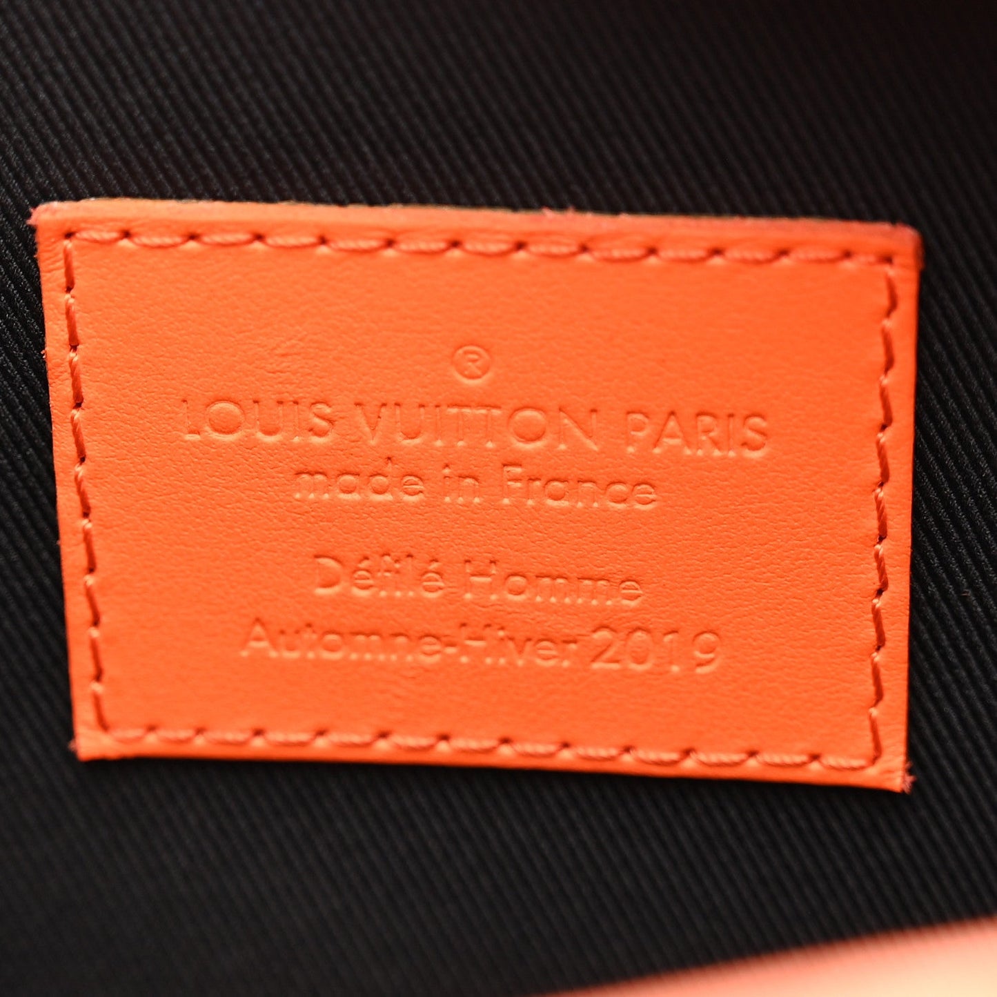 Taurillon Monogram Solar Ray Soft Trunk Orange
