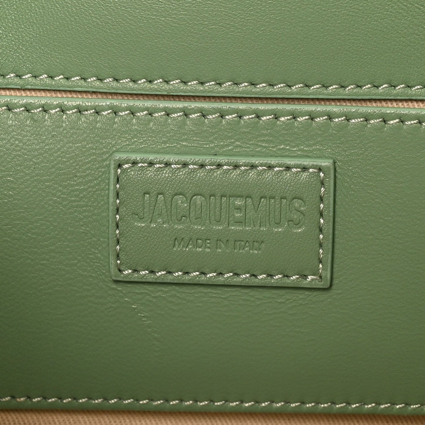 Padded Lambskin Le Bambimou Khaki