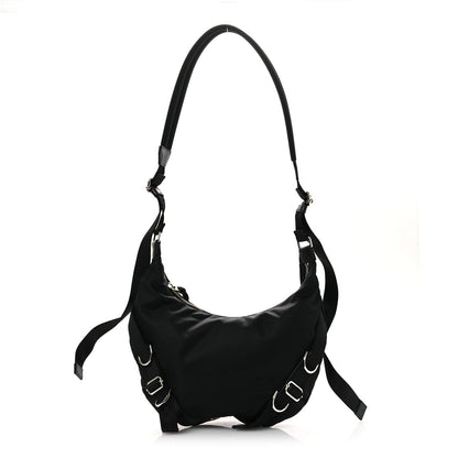 Nylon Voyou Crossbody Bag Black