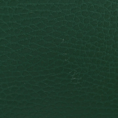 Dollar Calfskin Interlocking G Chain Wallet Emerald