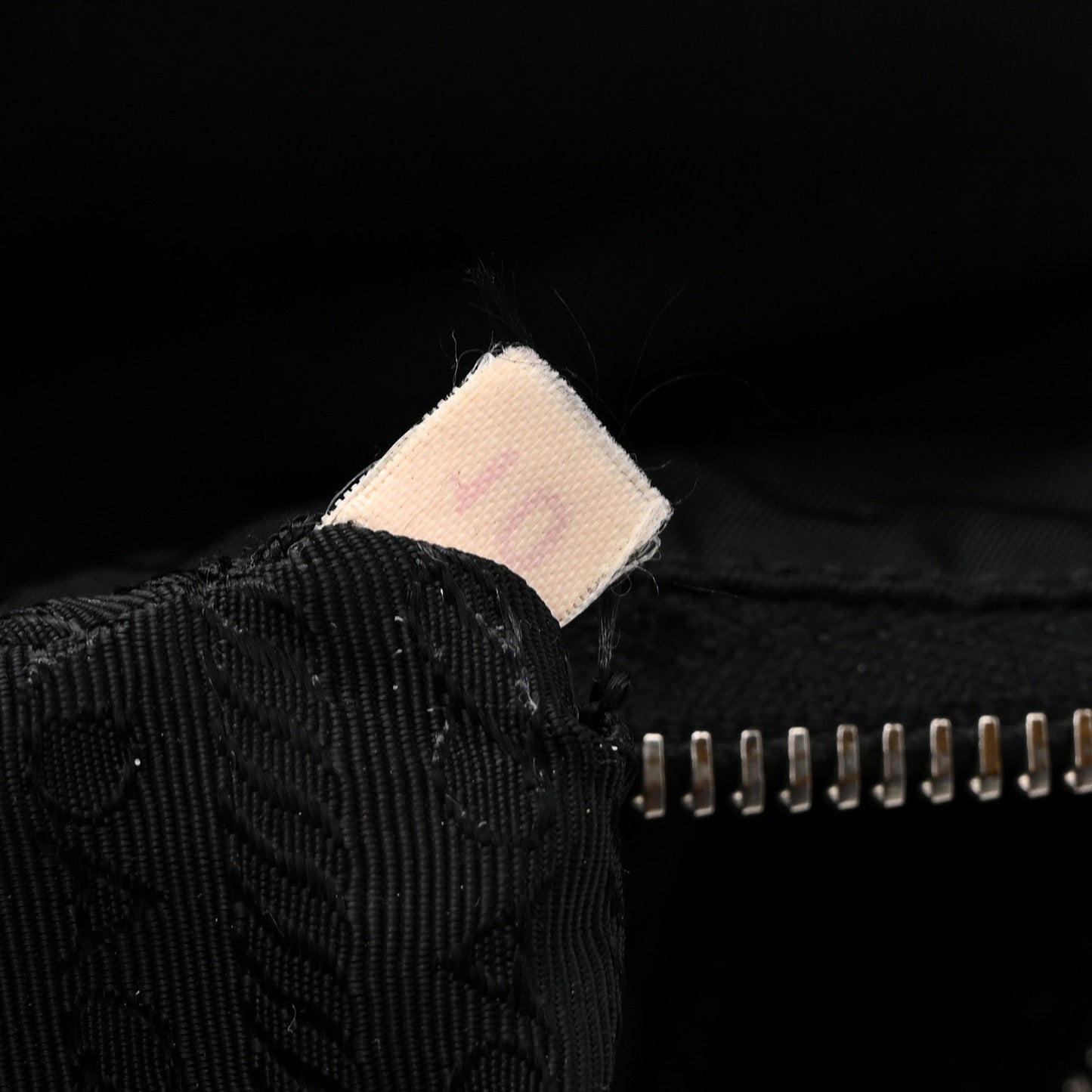 Tessuto Nylon Pochette Bag Black