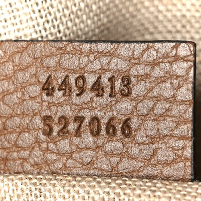 Monogram Mini Bree Messenger Bag Beige Tabacco