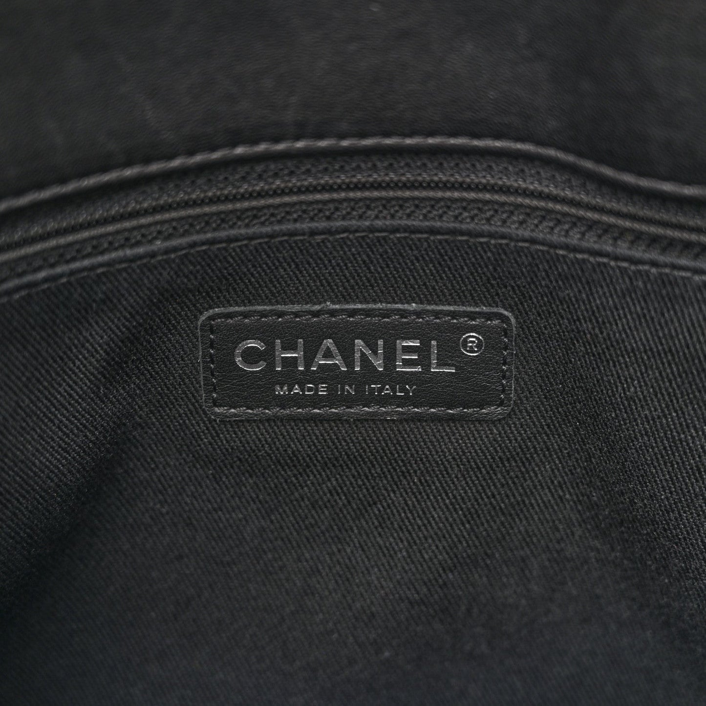 Lambskin Quilted Chic and Soft Shopping Tote Black