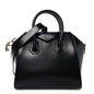 Shiny Lord Calfskin Mini Antigona Black