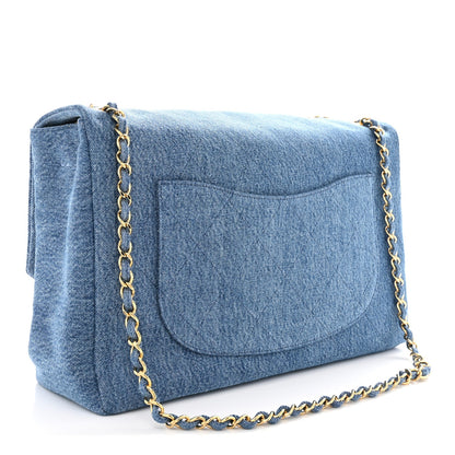 Denim Souplissimo Maxi Flap Blue