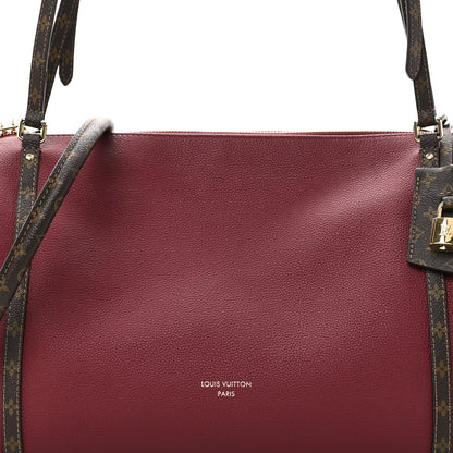 Calfskin Monogram Express MM Carmin Red