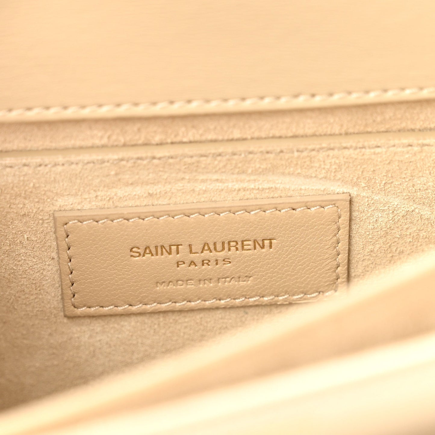 Suede Calfskin Medium Monogram Sunset Sea Salt