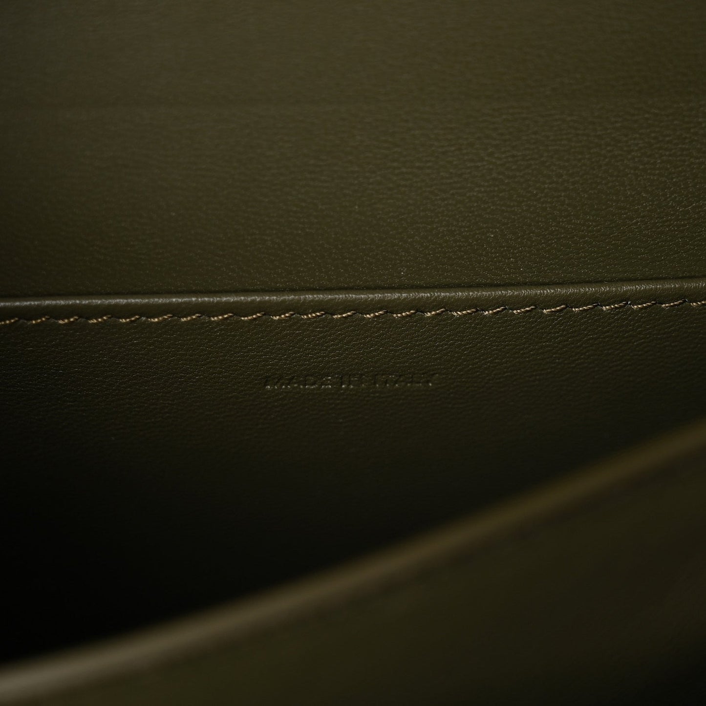 Box Calfskin Teen Classic Box Flap Bag Dark Olive