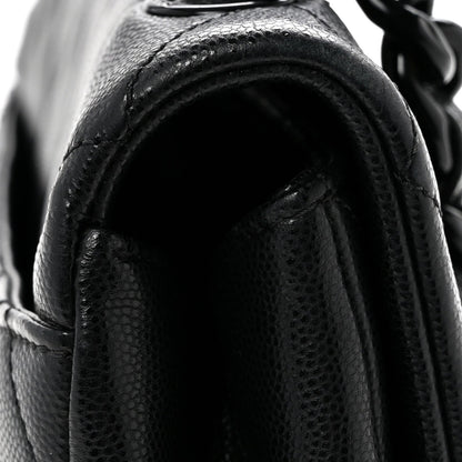 Caviar Quilted My Everything Flap Black