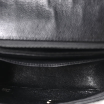 Caviar Quilted Mini Square Flap Black