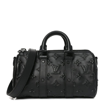 Monogram Seal Keepall XS Black
