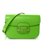 Azalea Calfskin Horsebit 1955 Shoulder Bag Electric Green