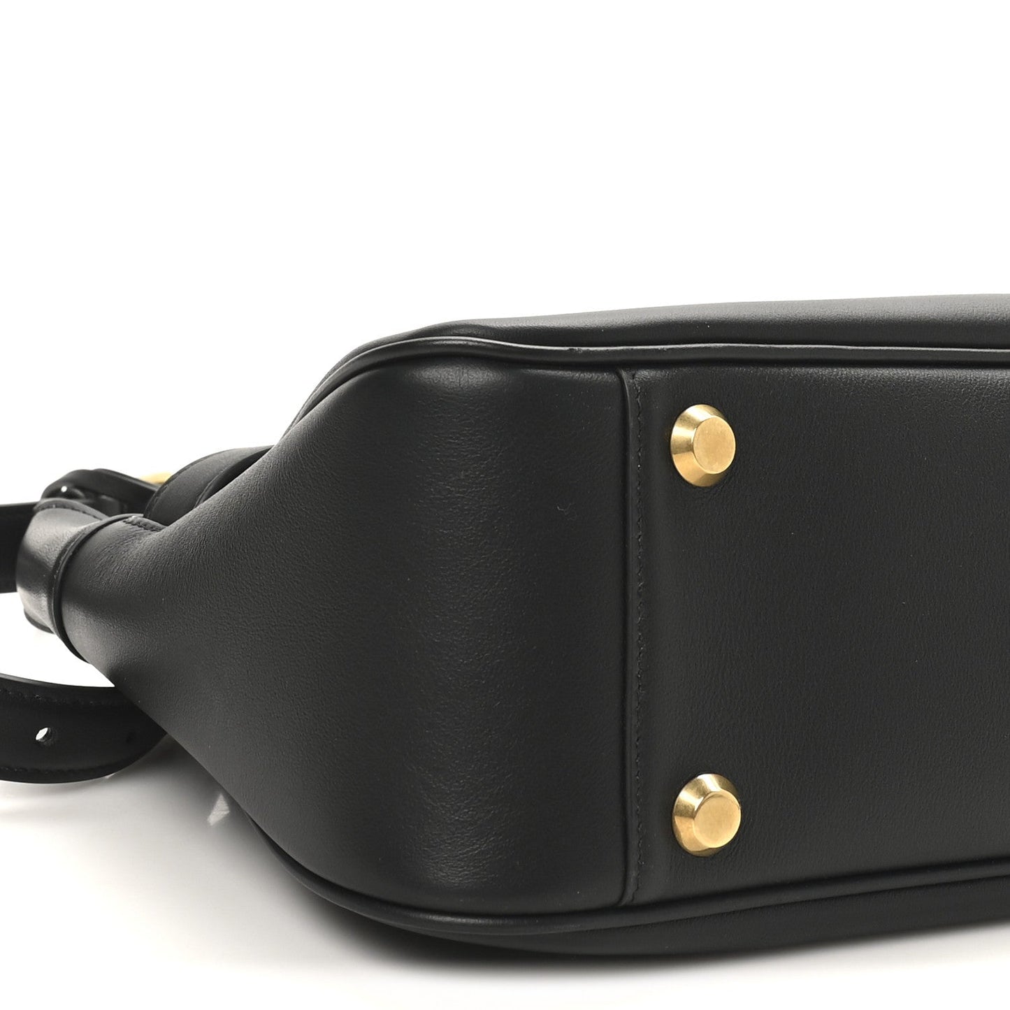 Smooth Calfskin Small Bel Air Shoulder Bag Black