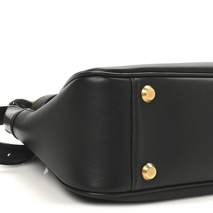 Smooth Calfskin Small Bel Air Shoulder Bag Black