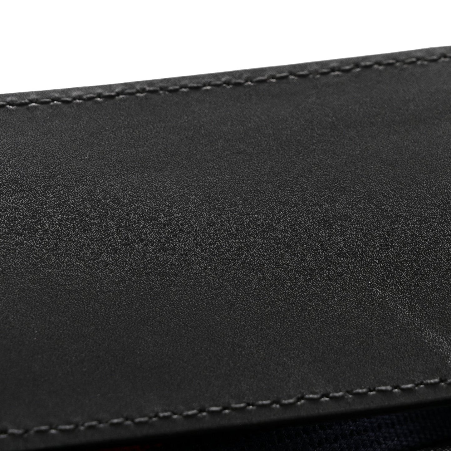 GG Supreme Monogram Web Small Flat Messenger Bag Black Grey