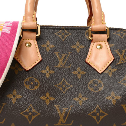Monogram Speedy Bandouliere 20 Fuchsia