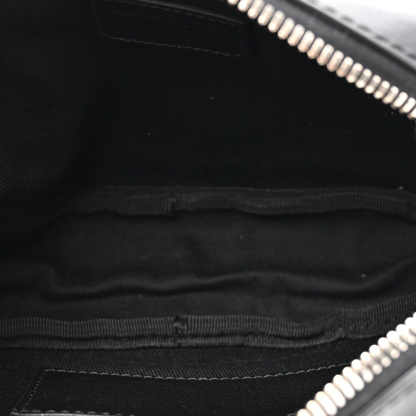 Gancini Monogram Calfskin Multi-Pouch Travel Belt Bag Black Grey