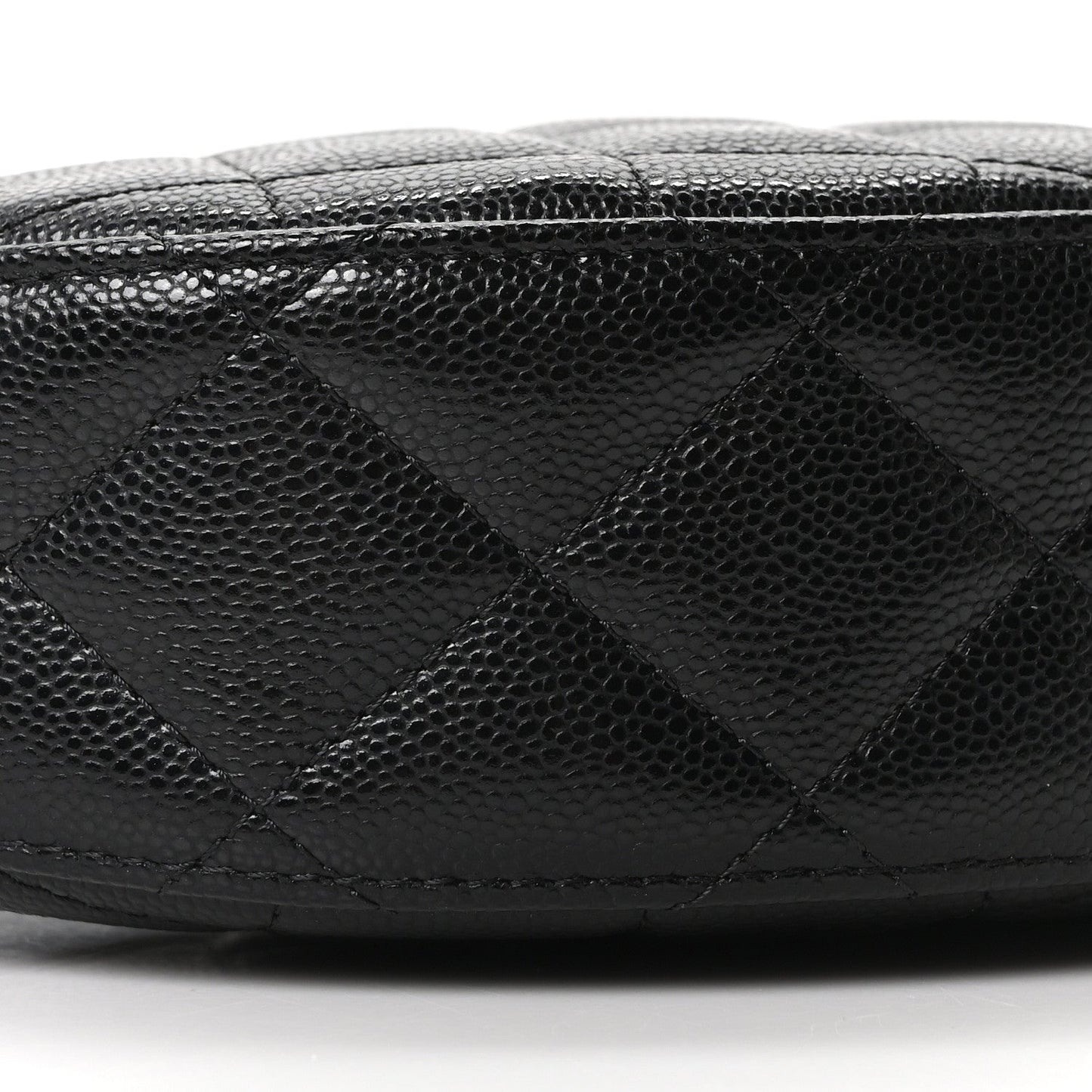 Caviar Quilted Other Shape With Chain Black