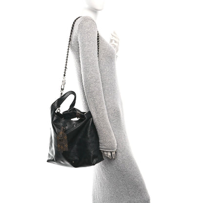 Calfskin Monogram Atlantis Vibe MM Black